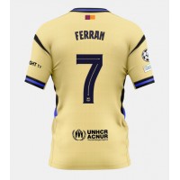Stroje piłkarskie Barcelona Ferran Torres #7 Koszulka Wyjazdowej 2025-26 Krótki Rękaw
